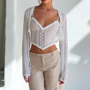 NWT | TIGER MIST | Sopha Two Piece Top